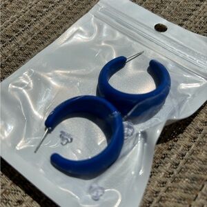 Dark Blue Hoops